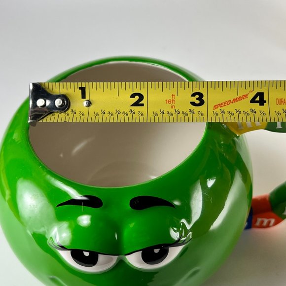 Mars Green M M Oversized Coffee Cup Mug Ceramic Replacement Galerie Souvenir 3D - Picture 11 of 11